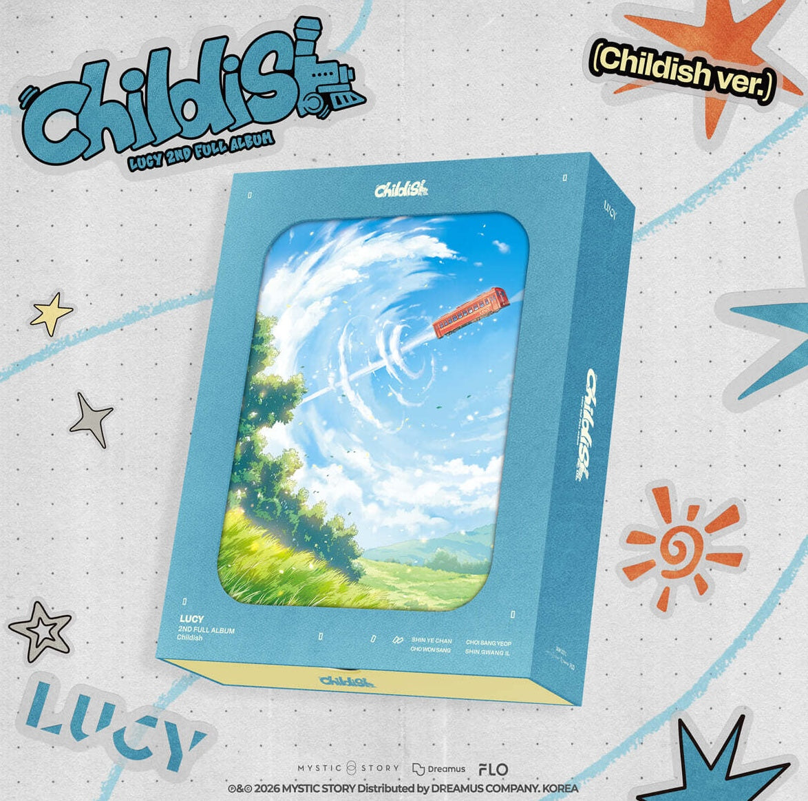 (PRE-ORDER) LUCY - 2ND ALBUM [CHILDISH] (CHILDISH VER.) - LightUpK