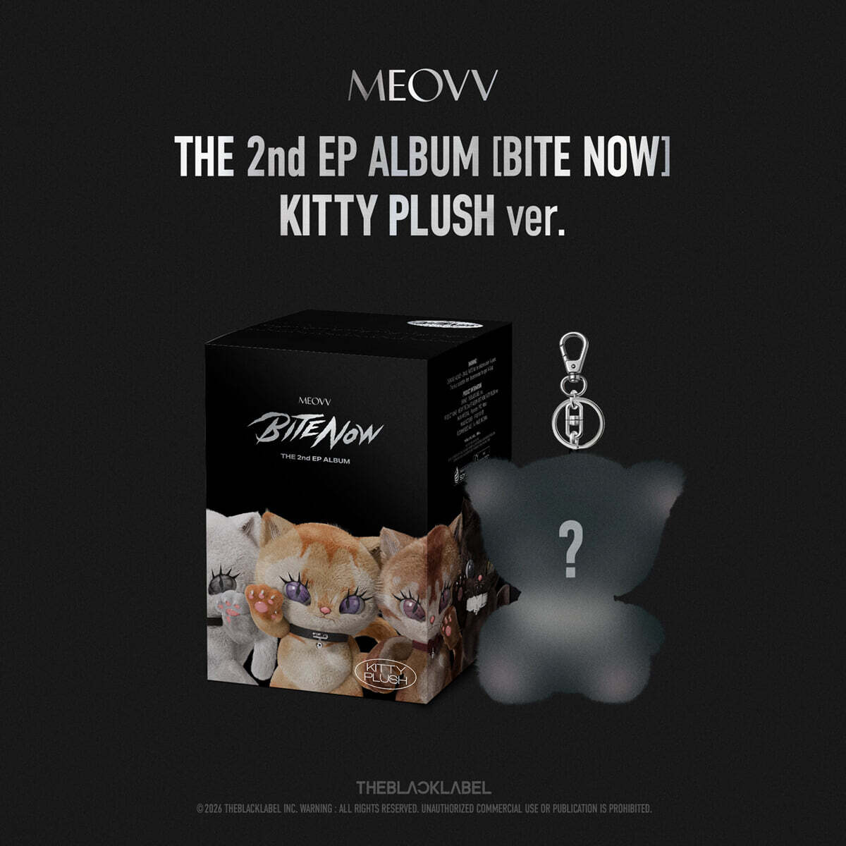 (PRE-ORDER) MEOVV - THE 2ND EP ALBUM [BITE NOW] (KITTY PLUSH VER.) - LightUpK