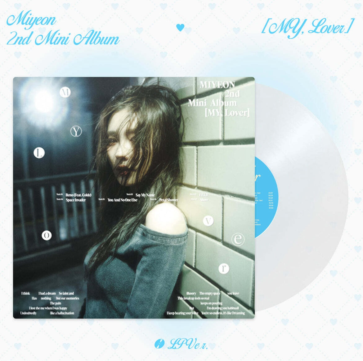 MIYEON - 2ND MINI ALBUM [MY, LOVER] (LP) - LightUpK