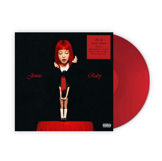 (PRE-ORDER) JENNIE - THE 1ST STUDIO ALBUM [RUBY VINYL] (LP) - LightUpK
