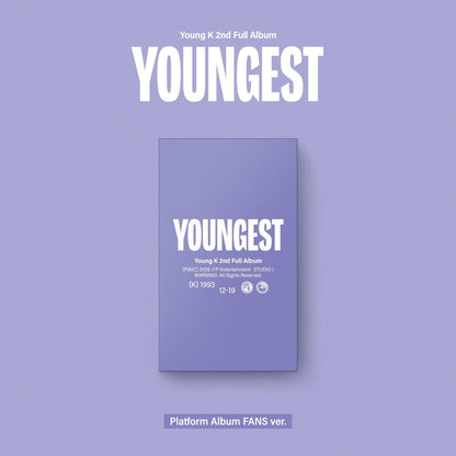 (PRE-ORDER) YOUNG K (DAY6) - YOUNGEST (PLATFORM ALBUM FANS VER.)