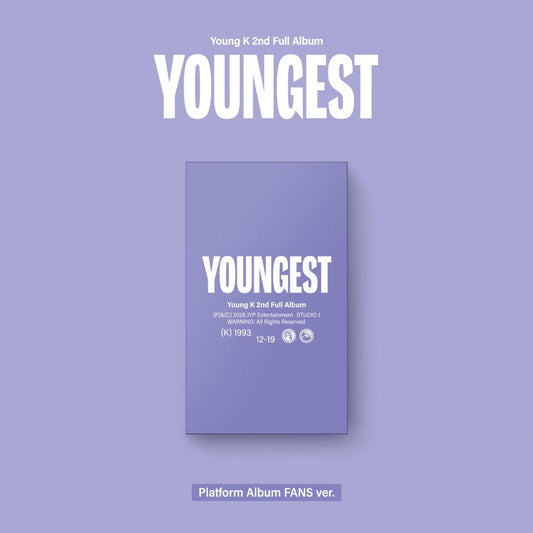 (PRE-ORDER) YOUNG K (DAY6) - YOUNGEST (PLATFORM ALBUM FANS VER.)
