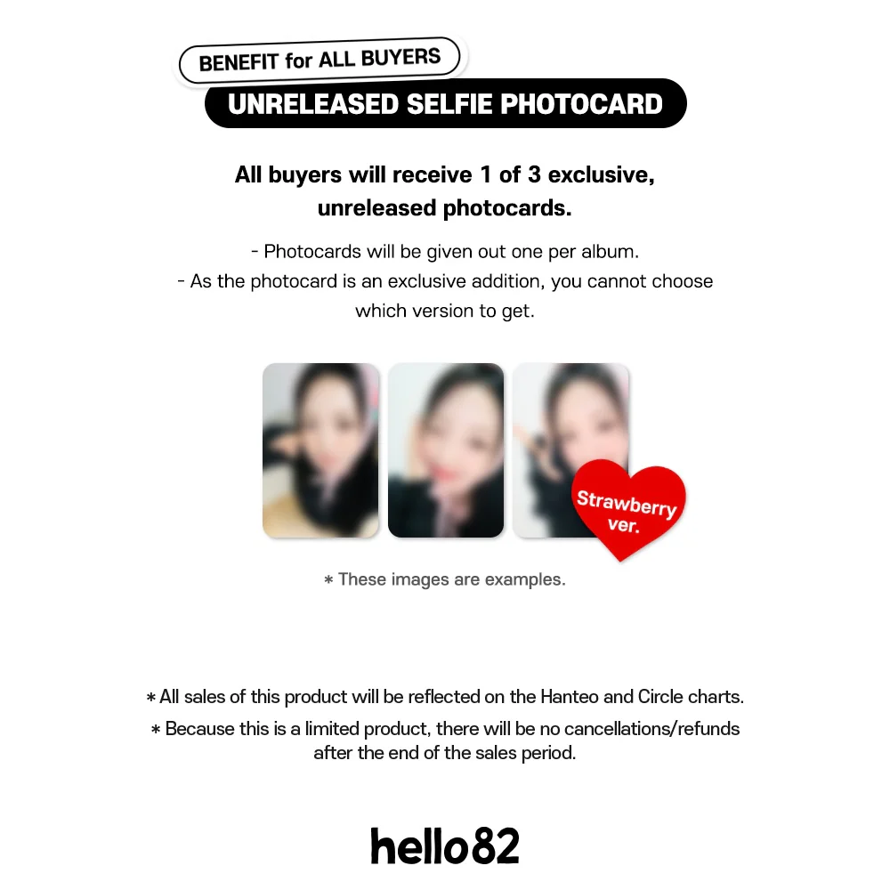 (PRE-ORDER) [HELLO82 SIGNED ALBUM] YVES - I DID (2 VERSIONS) RANDOM