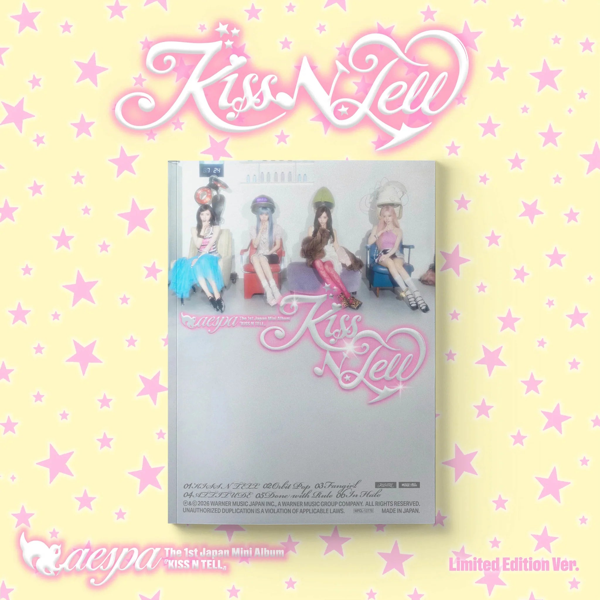 (PRÉCOMMANDE) AESPA - KISS N TELL (VERSION ÉDITION LIMITÉE)