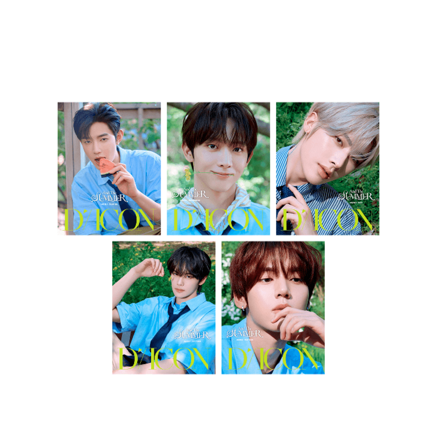 (PRE-ORDER) AND2BLE - DICON VOLUME N°35 AND2BLE AND THE SUMMER A-TYPE (5 VERSIONS)