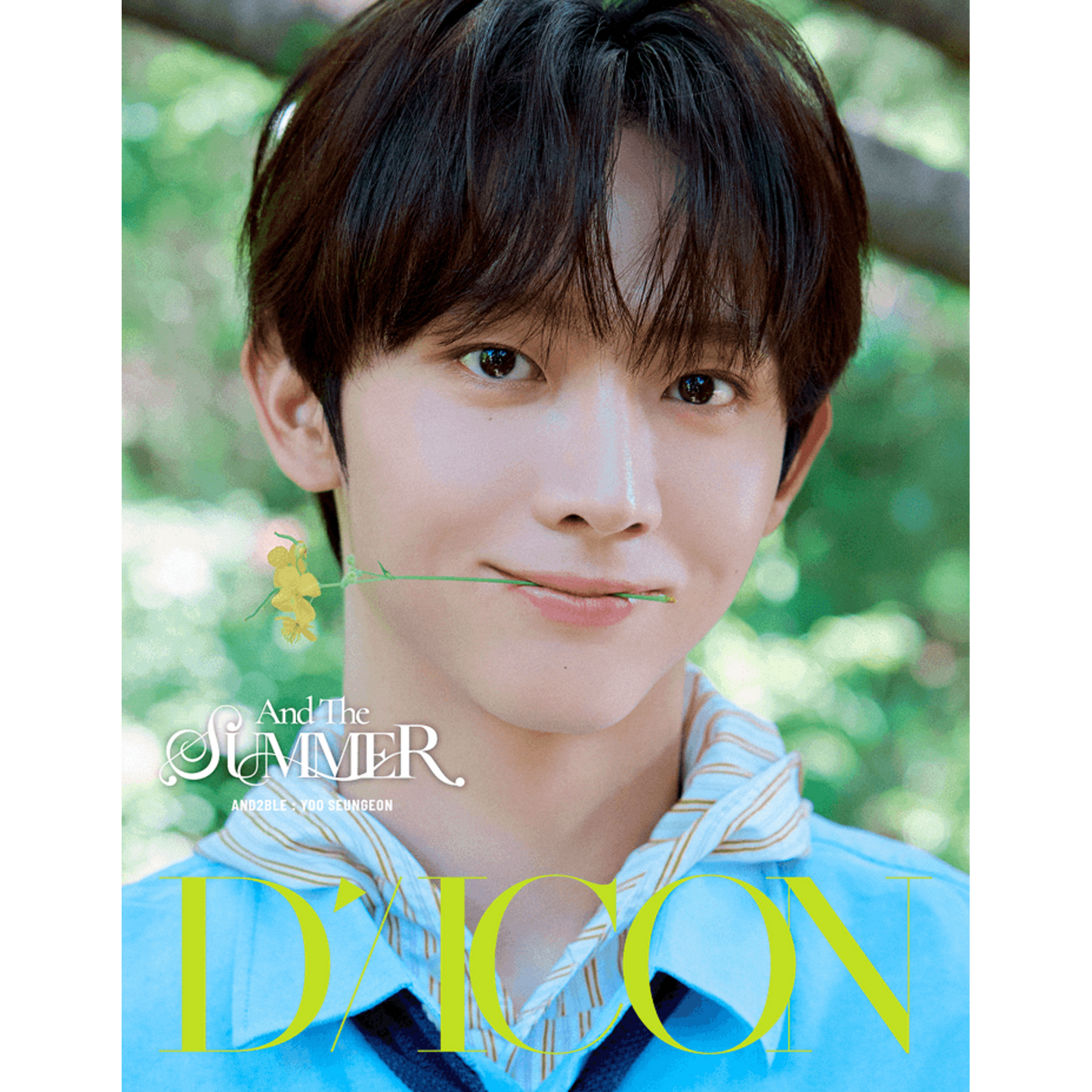 (PRE-ORDER) AND2BLE - DICON VOLUME N°35 AND2BLE AND THE SUMMER A-TYPE (5 VERSIONS)