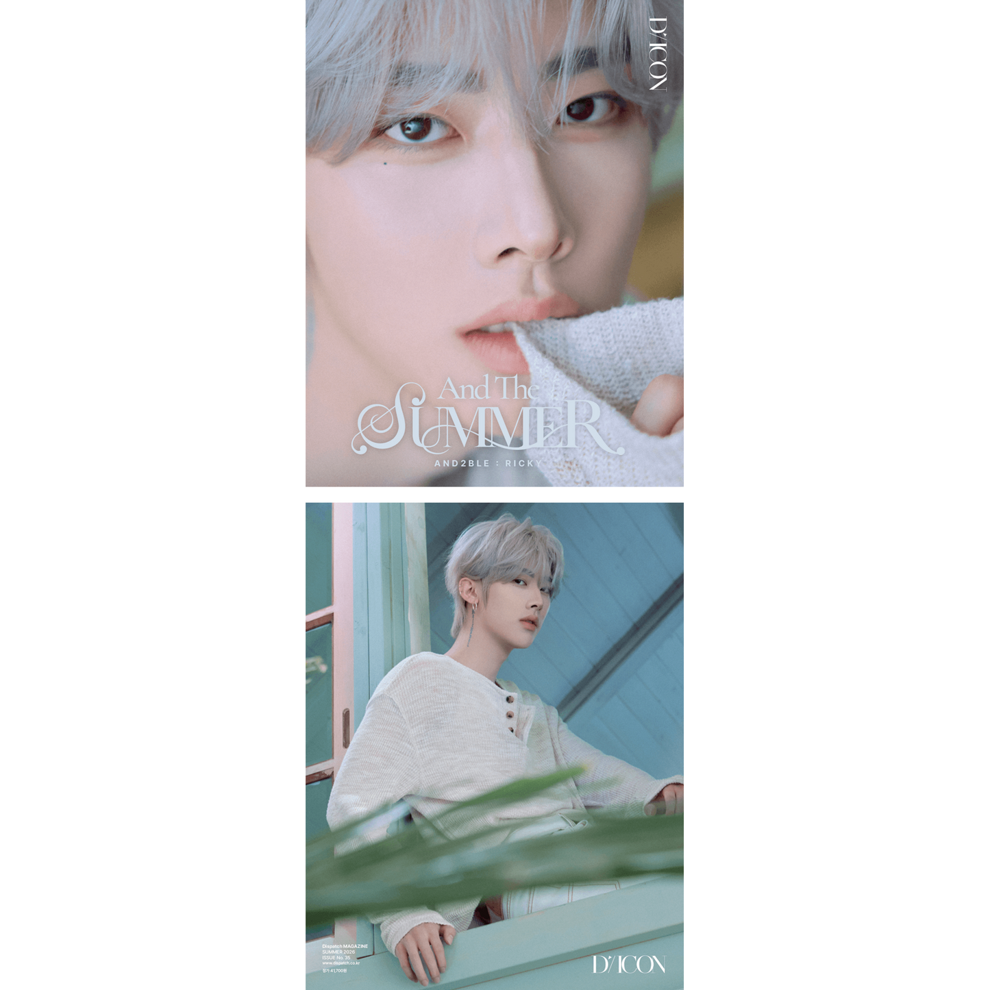 (PRE-ORDER) AND2BLE - DICON VOLUME N°35 AND2BLE AND THE SUMMER B-TYPE (5 VERSIONS) (Copy)