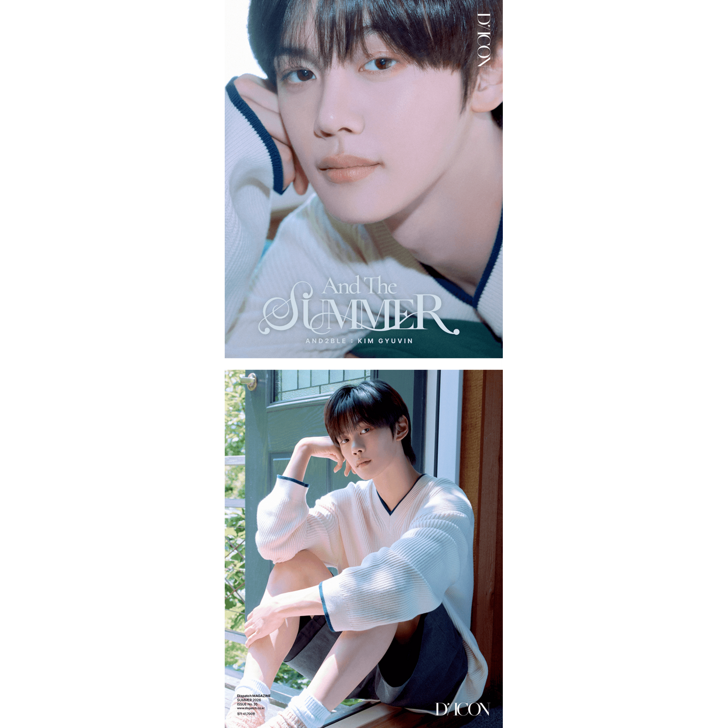 (PRE-ORDER) AND2BLE - DICON VOLUME N°35 AND2BLE AND THE SUMMER B-TYPE (5 VERSIONS) (Copy)