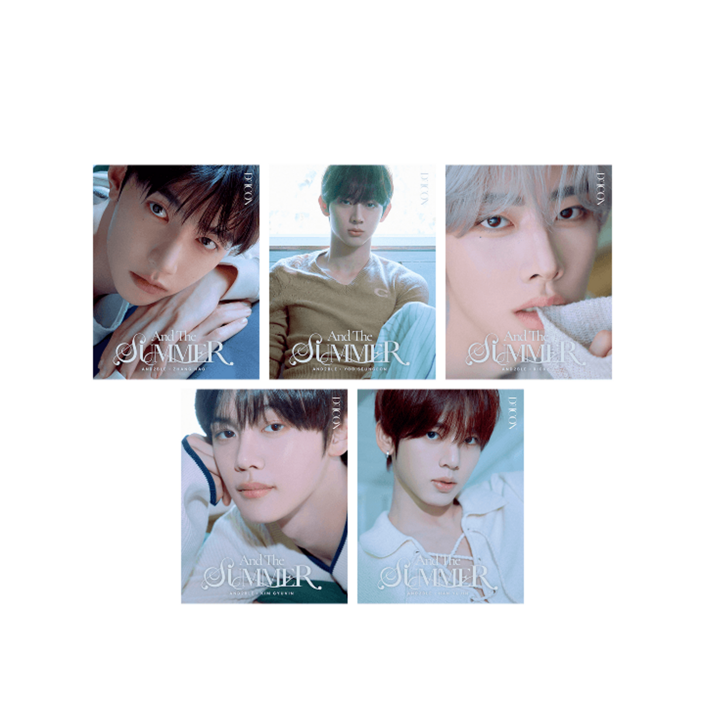 (PRE-ORDER) AND2BLE - DICON VOLUME N°35 AND2BLE AND THE SUMMER B-TYPE (5 VERSIONS) (Copy)