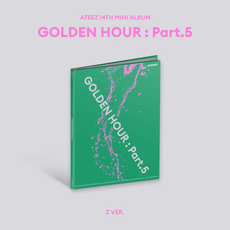(PRE-ORDER) ATEEZ - GOLDEN HOUR : PART.5 (3 VERSIONS) RANDOM