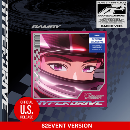 (PRE-ORDER) [hello82] [82EVENT] PLAVE - HYPERDRIVE (RACER VER.) (5 VERSIONS)