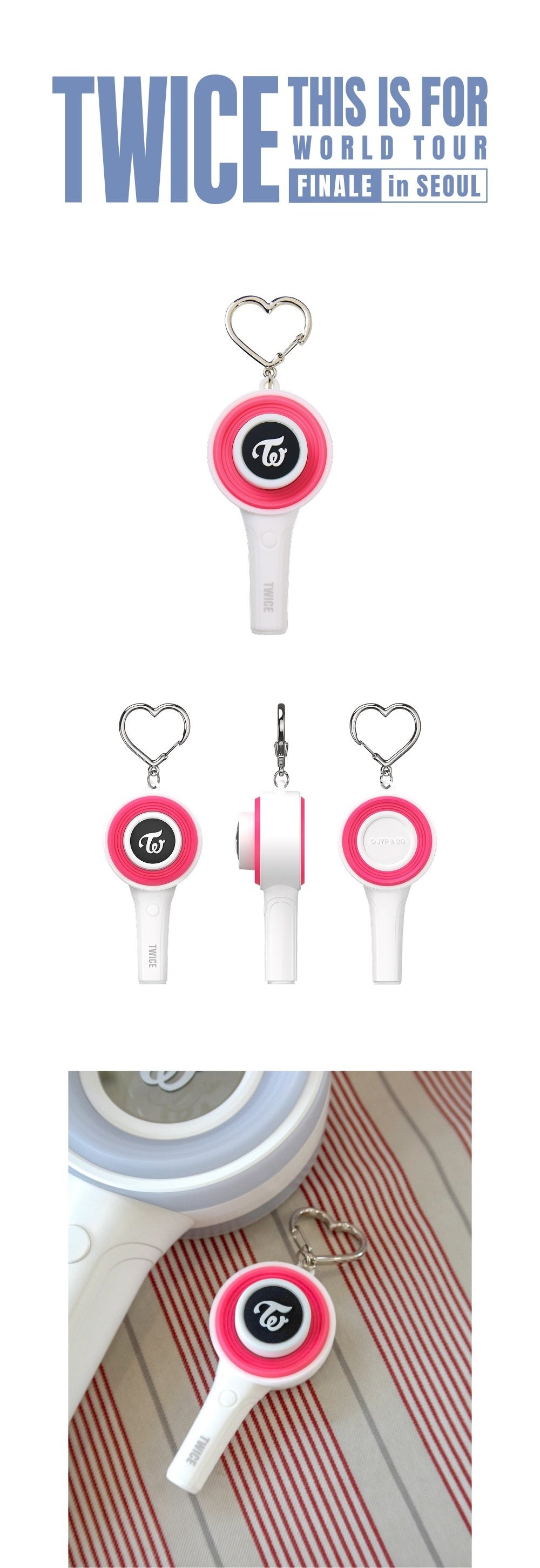 (PRE-ORDER) TWICE - CANDYBONG CLICKER - 2026 TWICE THIS IS FOR WORLD TOUR FINALE in SEOUL