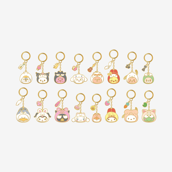 (PRE-ORDER) STRAY KIDS - METAL KEYRING - SKZOO X SANRIO CHARACTERS (16 VERSIONS)