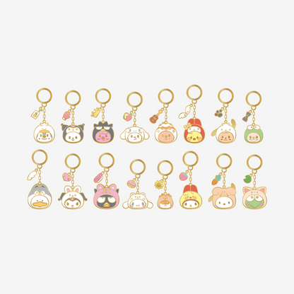 (PRE-ORDER) STRAY KIDS - METAL KEYRING - SKZOO X SANRIO CHARACTERS (16 VERSIONS)
