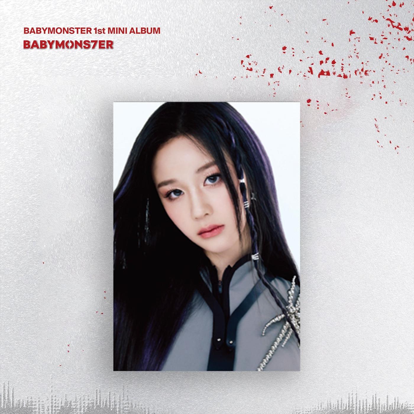 BABYMONSTER - 1ST MINI ALBUM [BABYMONS7ER] YG TAG ALBUM VER. (7 VERSIONS) - LightUpK
