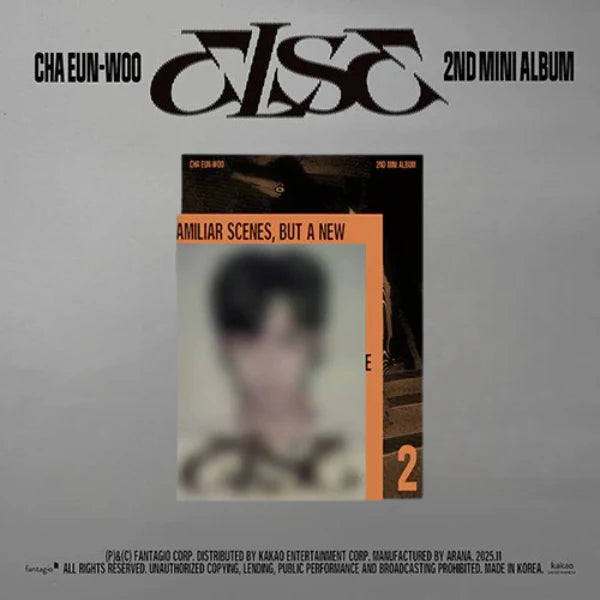 CHA EUN WOO - 2ND MINI ALBUM [ELSE] (2 VERSIONS) - LightUpK