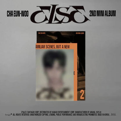 CHA EUN WOO - 2ND MINI ALBUM [ELSE] (2 VERSIONS) - LightUpK