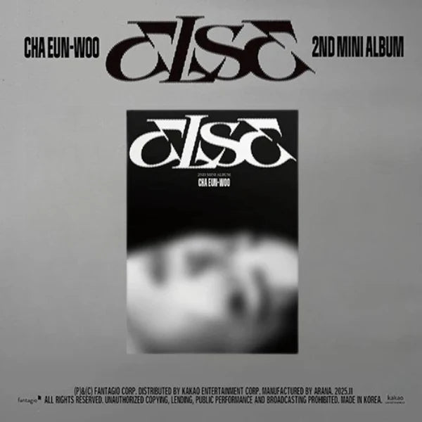 CHA EUN WOO - 2ND MINI ALBUM [ELSE] (2 VERSIONS) - LightUpK