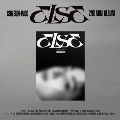 CHA EUN WOO - 2ND MINI ALBUM [ELSE] (2 VERSIONS) - LightUpK