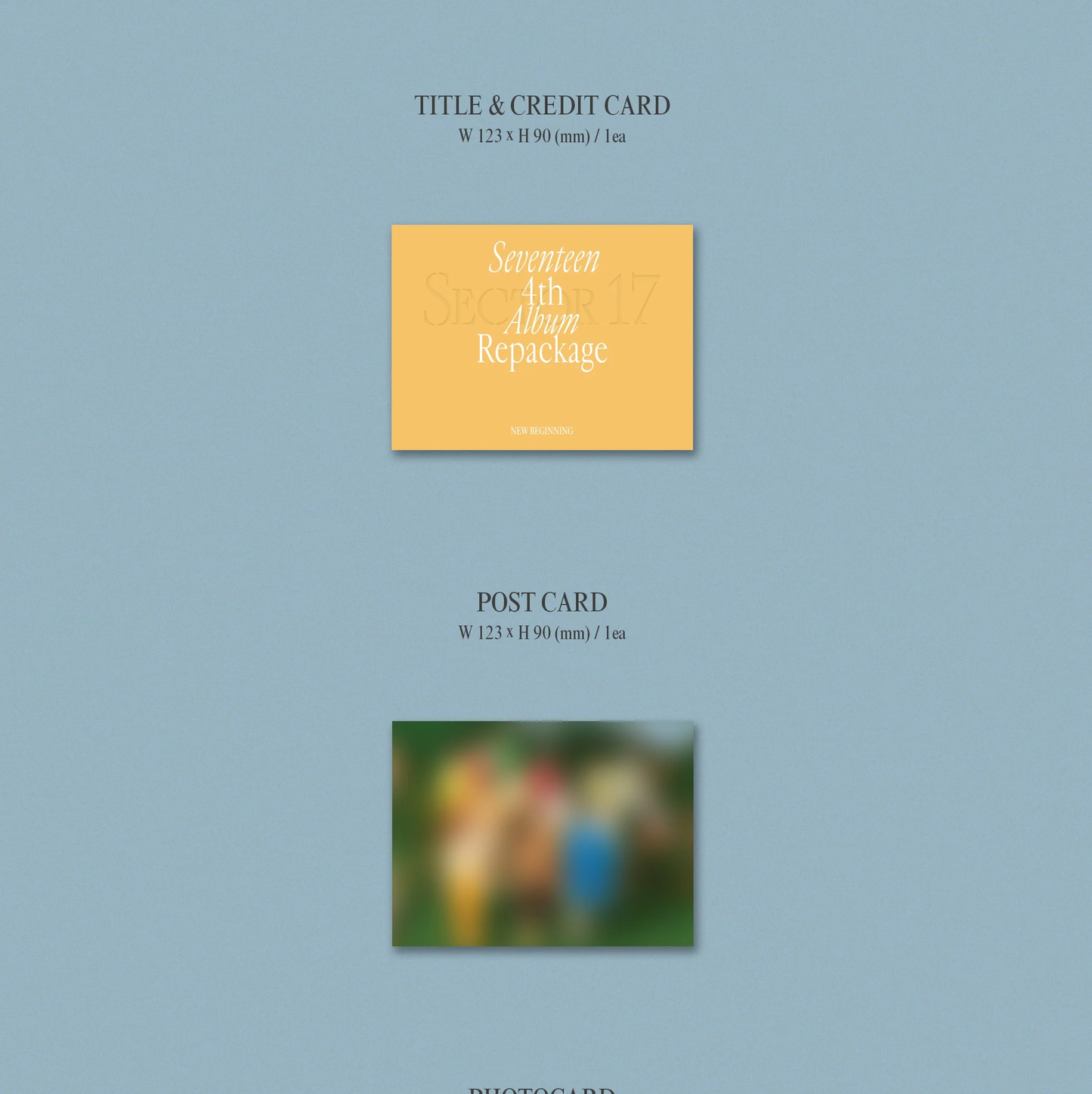 SEVENTEEN - VOL.4 REPACKAGE 'SECTOR 17' KIT VER.