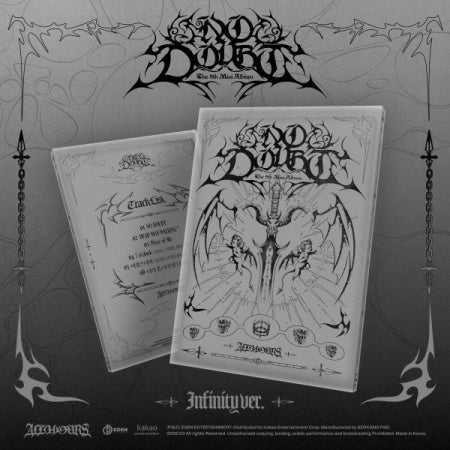ALL(H)OURS - FIFTH MINI ALBUM [NO DOUBT] (2 VERSIONS) - LightUpK