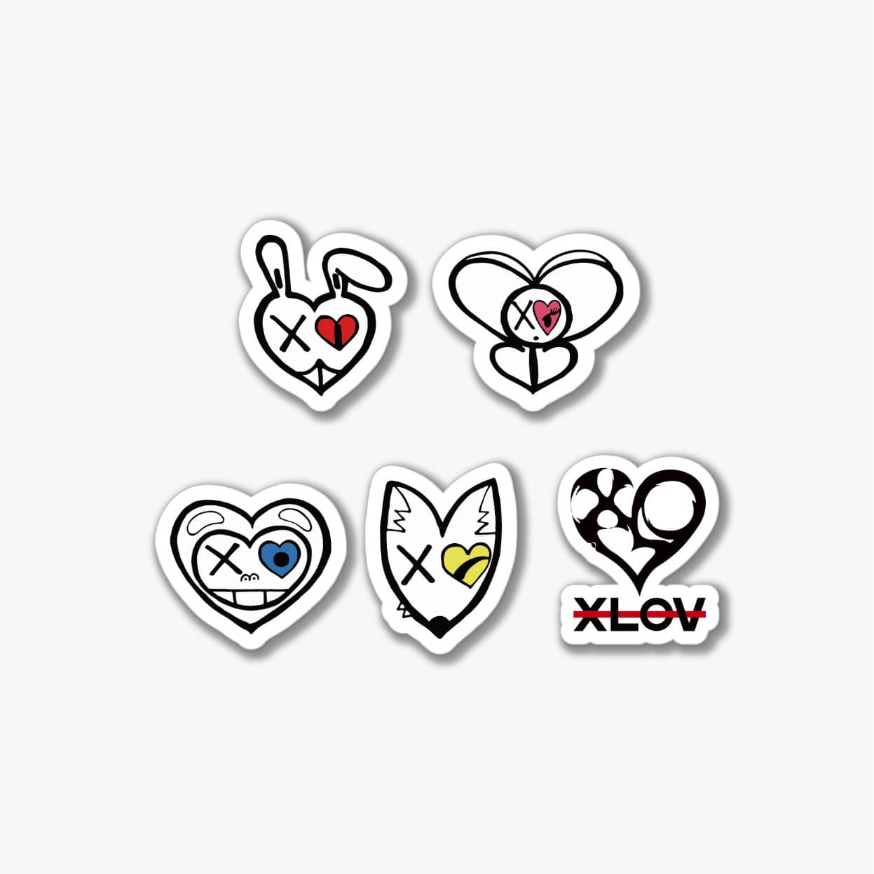 (PRE-ORDER) XLOV - SHOE CHARMS [2026 XLOV ASIA TOUR [SERVING-X] OFFICIAL MD] (5 VERSIONS)