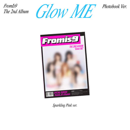 FROMIS_9 - 2ND ALBUM [GLOW ME] (PHOTOBOOK VER.) (3 VERSIONS)