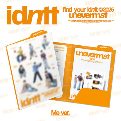 IDNTT - MINI ALBUM [UNEVERMET] (2 VERSIONS) - LightUpK