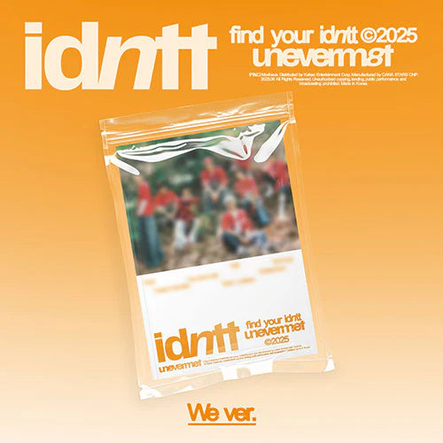 IDNTT - MINI ALBUM [UNEVERMET] (2 VERSIONS) - LightUpK