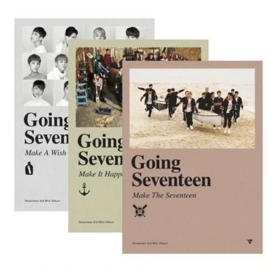 SEVENTEEN - GOING SEVENTEEN (3RD MINI ALBUM) (3 VERSIONS)