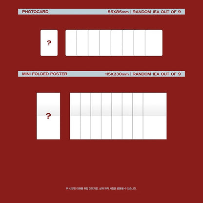 CRAVITY - [SUN SEEKER] (6TH MINI ALBUM) DIGIPACK VER. (9 VERSIONS)