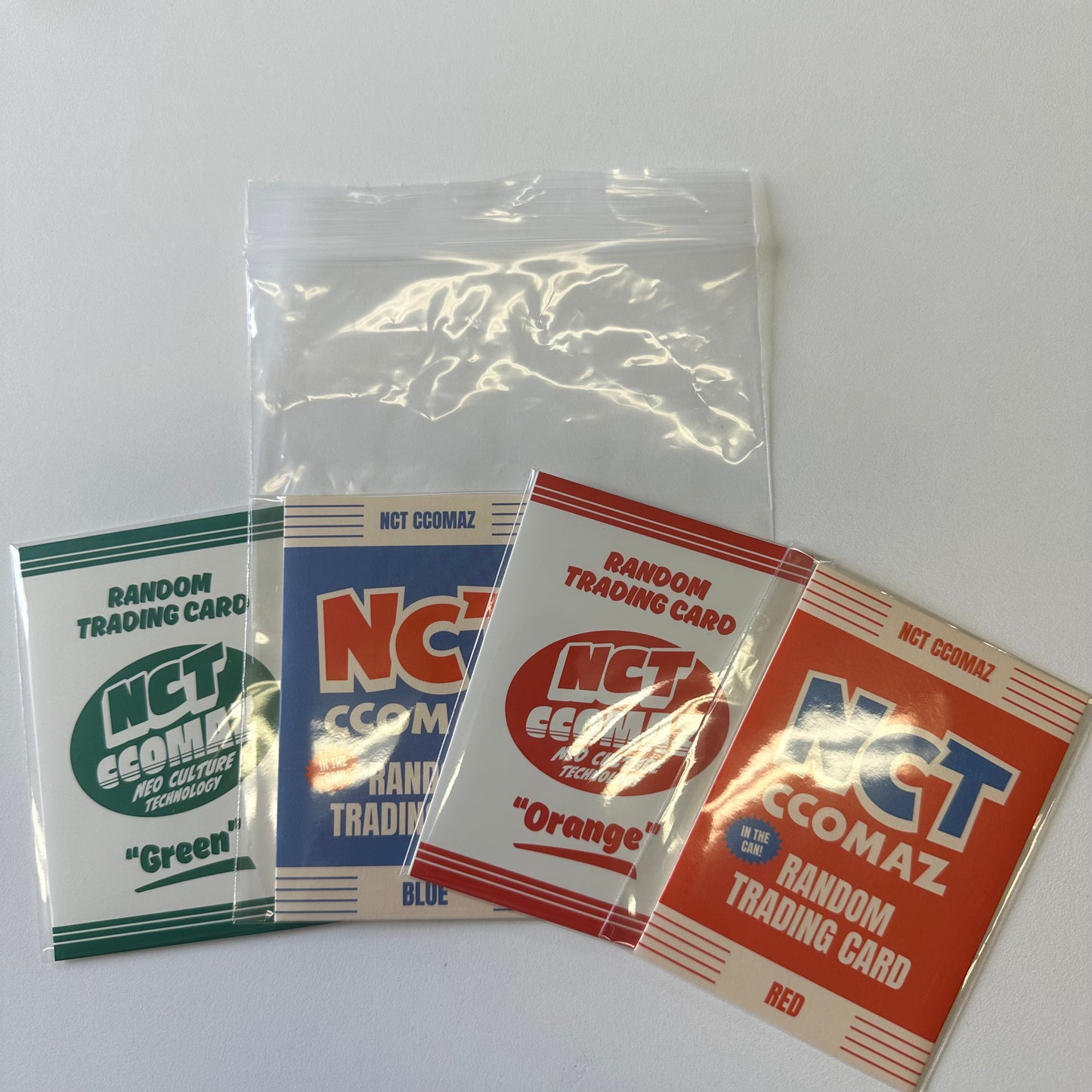 (4 PACK SET) NCT CCOMAZ TRADING CARDS