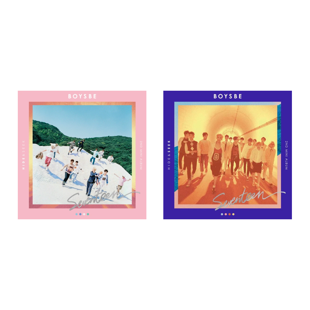 SEVENTEEN - BOYS BE (2ND MINI ALBUM) (2 VERSIONS)