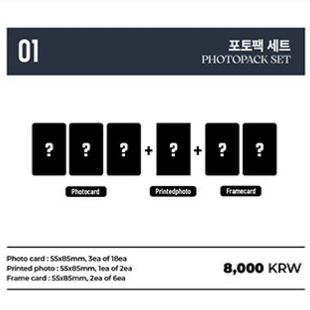 TNX - [THE 1ST ANNIVERSARY COLLABO CAFE] OFFICIAL MD - PHOTOPACK SET