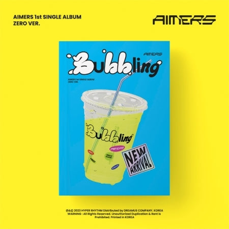 AIMERS - 1ST SINGLE [BUBBLING] (2 VERSIONS)