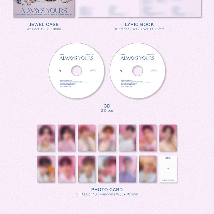 SEVENTEEN - JAPAN BEST ALBUM [ALWAYS YOURS] (FLASH PRICE EDITION