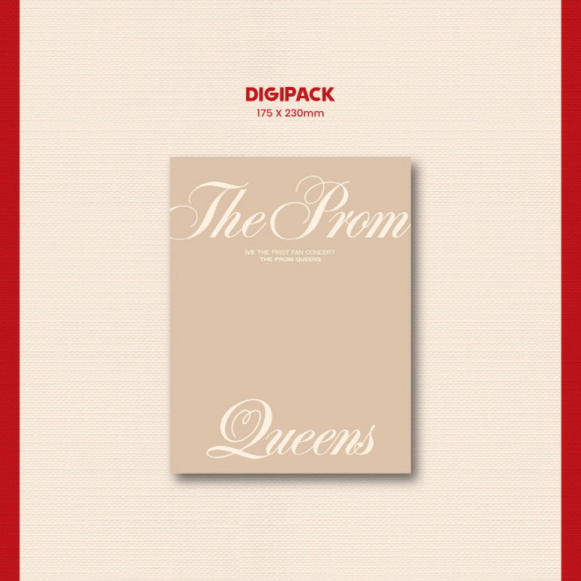 IVE - THE FIRST FAN CONCERT [THE PROM QUEENS] DVD – LightUpK