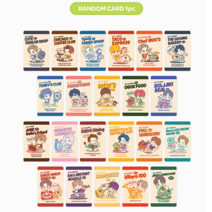 NCT – CCOMAZ GROCERY STORE – RANDOM TRADING CARD (4 VERSIONS) - LightUpK