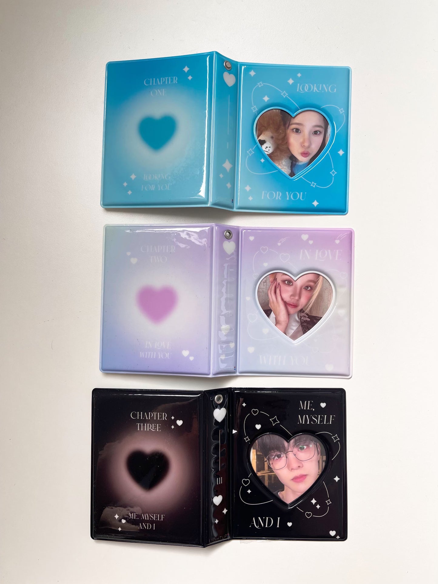 (3 PACK) LOVE SEQUENCE HEART COLLECT BOOKS