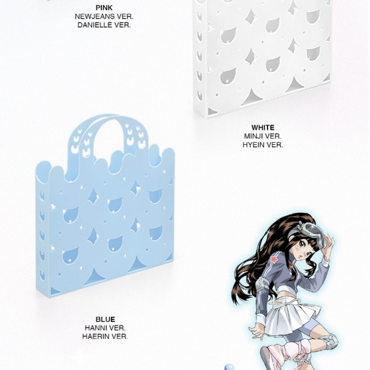 NEWJEANS - 2ND EP 'GET UP' [BUNNY BEACH BAG VER.] (6 VERSIONS)