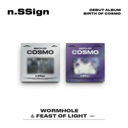 N.SSIGN - DEBUT ALBUM : BIRTH OF COSMO (2 VERSIONS)