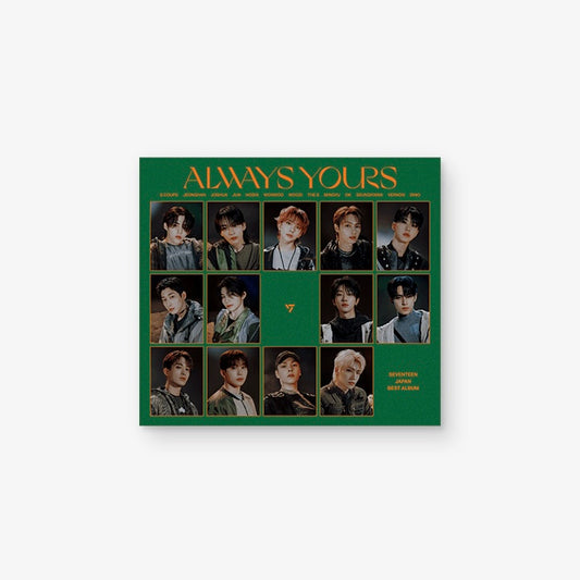 SEVENTEEN - JAPAN BEST ALBUM [ALWAYS YOURS] DIGIPACK (LIMITED) (4 VERSIONS) - LightUpK