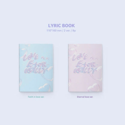 WEi - LOVE PT.3 : ETERNALLY 'FAITH IN LOVE' (6ÈME MINI ALBUM) (2 VERSIONS)