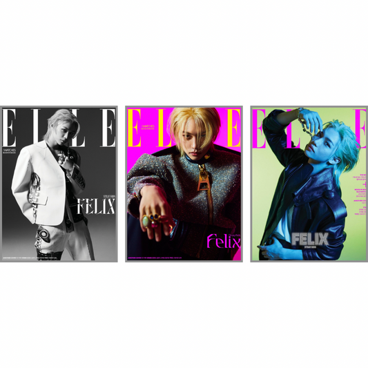 ELLE KOREA: MAY [2023] FELIX COVER (3 VERSIONS)