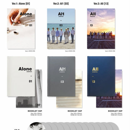 SEVENTEEN - AL1 (4TH MINI ALBUM) (3 VERSIONS)