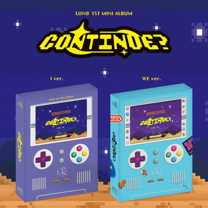 LUN8 - CONTINUE? (1ST MINI ALBUM) (2 VERSIONS)