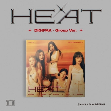 (G)I-DLE - HEAT (DIGIPACK) (SPECIAL ALBUM) (6 VERSIONS)