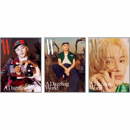 W KOREA MAGAZINE : MAI [2023] COUVERTURE DE LA MARQUE (3 VERSIONS)