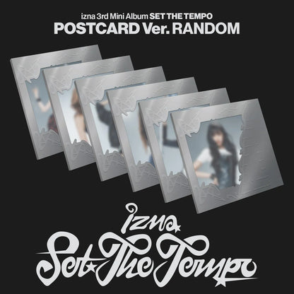 (PRE-ORDER) IZNA - 3RD MINI ALBUM [SET THE TEMPO] POSTCARD VER. (6 VERSIONS) RANDOM - LightUpK