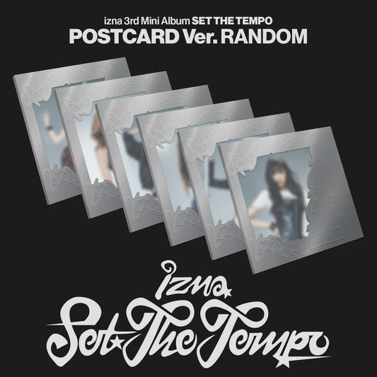 (PRE-ORDER) IZNA - 3RD MINI ALBUM [SET THE TEMPO] POSTCARD VER. (6 VERSIONS) RANDOM - LightUpK